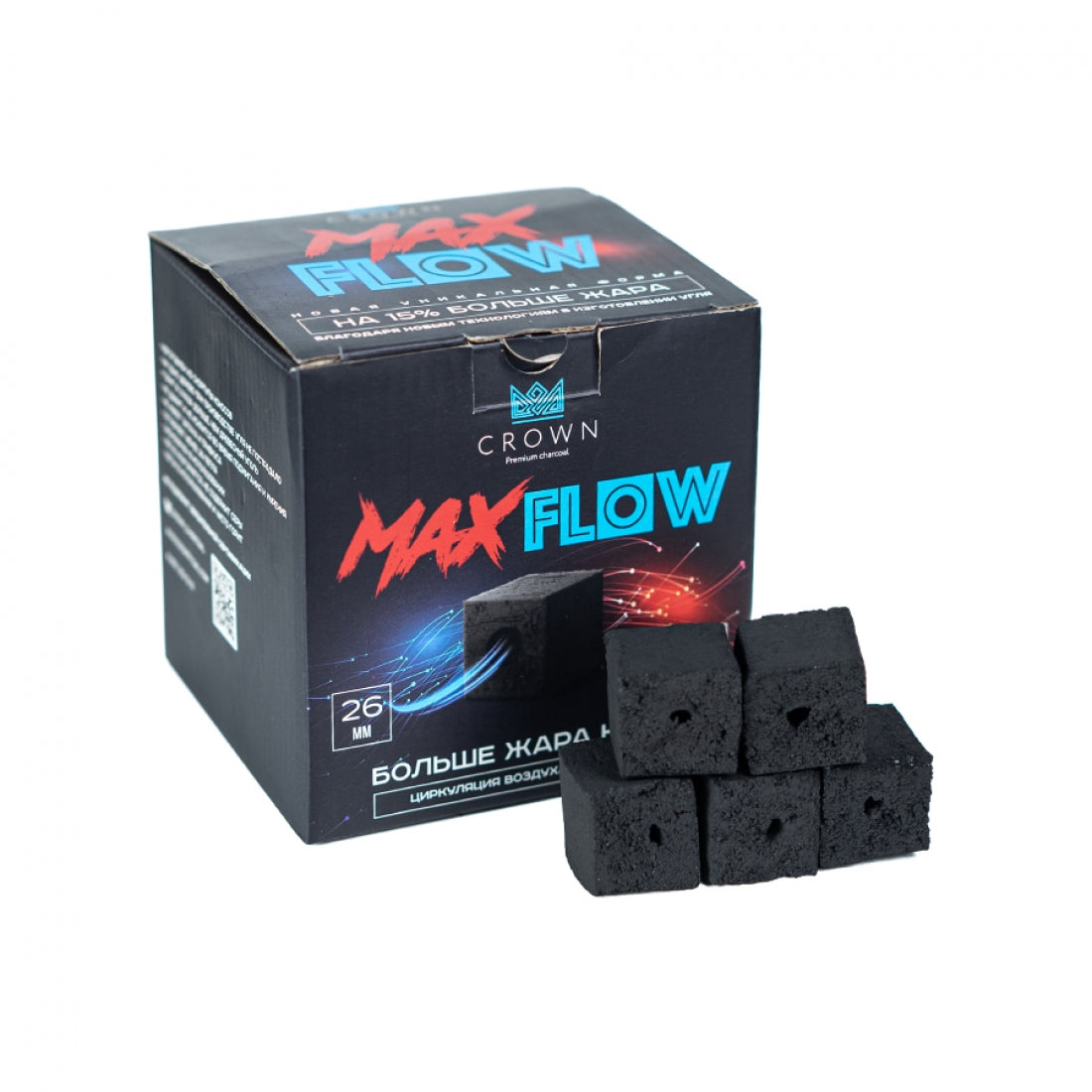 CARBON NATURAL CROWN MAX FLOW 26MM 1KG