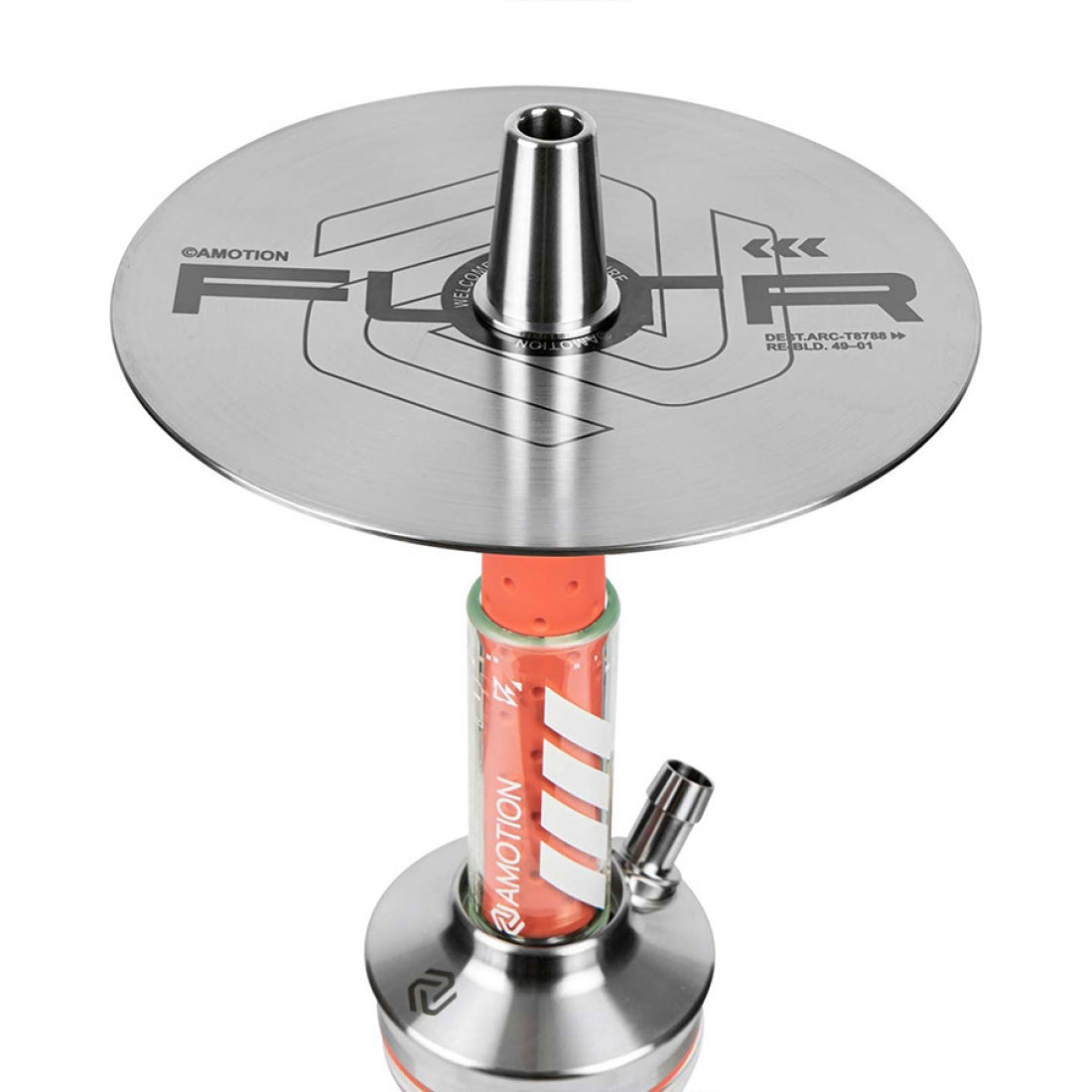 AMOTION HOOKAH FUTR ROUGE